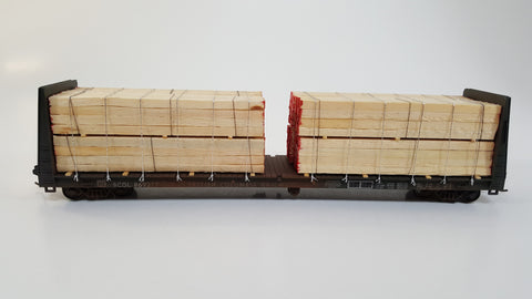 Bulkhead Flat Car