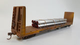 Bulkhead Flat Car