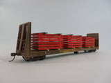 Bulkhead Flat Car