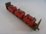 Bulkhead Flat Car