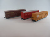 Box Cars Set of 3 Cars